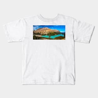 Peyto Lake Aquamarine Kids T-Shirt